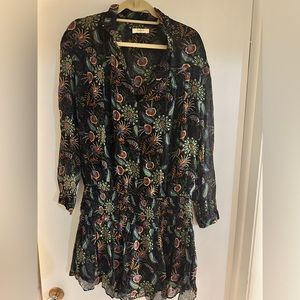 Ba&sh long sleeve mini dress